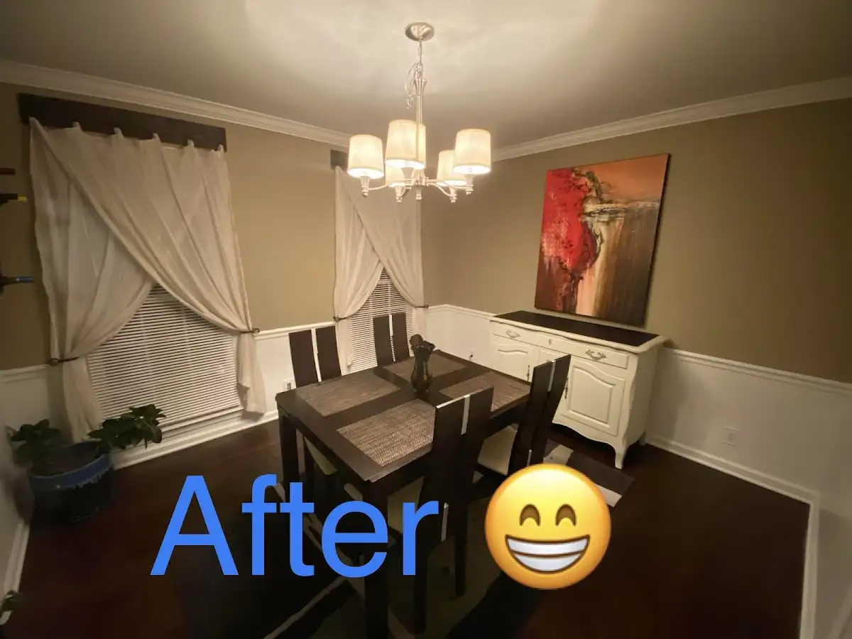 Professional dining room restoration after water damage in Inkster